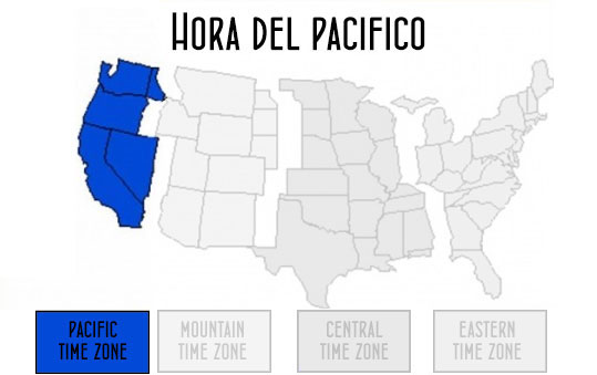 calendario hora del pacifico