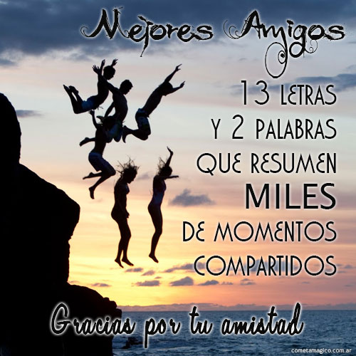 FRASES PARA EL DIA DEL AMIGO