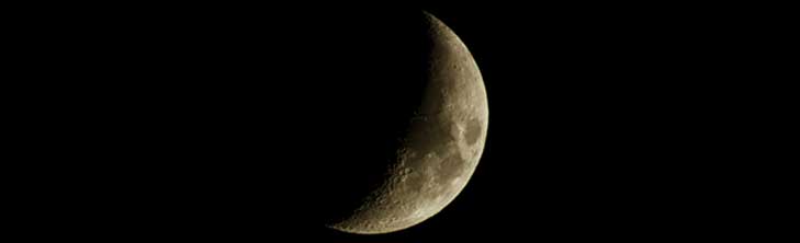 luna creciente